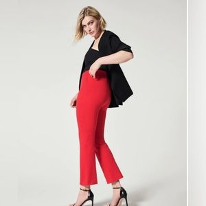 Spanx Red Kick Flare Pant Size 1X
